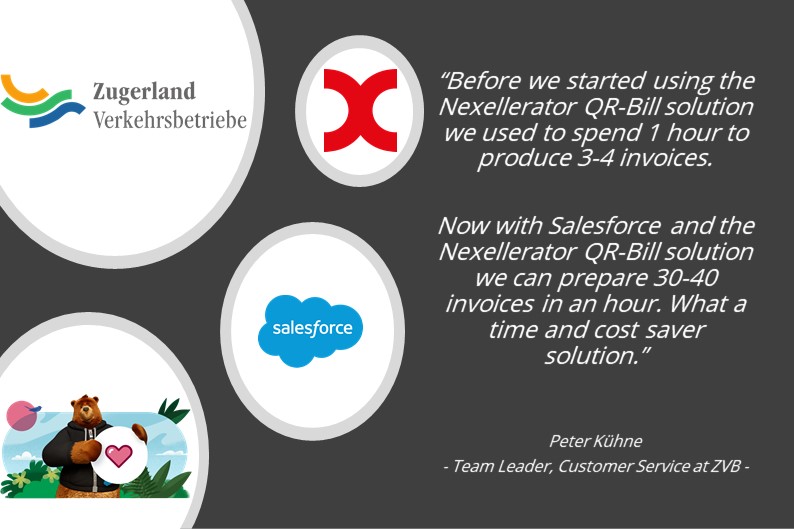 Peter Kühne Zugerland Verkehrsbetriebe working with Salesforce and the QR Bill Solution